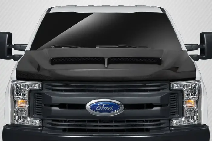 2017-2022 Ford Super Duty F250 F350 F450 Carbon Creations GT500 Hood – 1 Piece