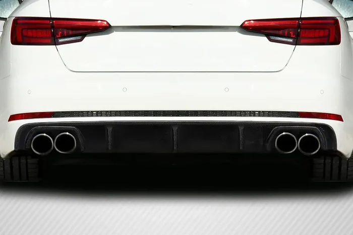 2018-2018 Audi S4 Carbon Creations Circuit Rear Diffuser – 1 Piece