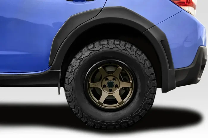 2018-2022 Subaru Crosstrek Duraflex Speedtrail Rear Fender Flares – 8 Piece