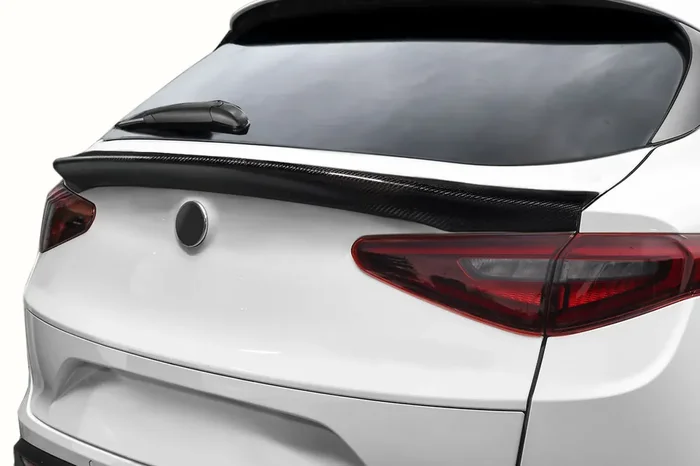 2018-2023 Alfa Romeo Stelvio Carbon Creations Signal Rear Mid Wing Spoiler – 1 Piece