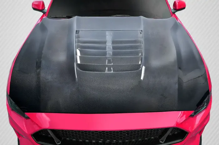 2018-2023 Ford Mustang Carbon Creations GT500 V2 Hood – 1 Piece