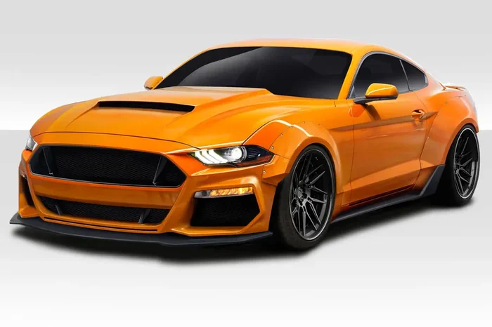 2018-2023 Ford Mustang Duraflex Grid Wide Body Kit – 12 piece