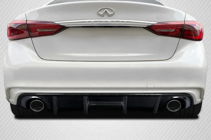 2018-2023 Infiniti Q50 Carbon Creations SRK Rear Diffuser – 1 Piece