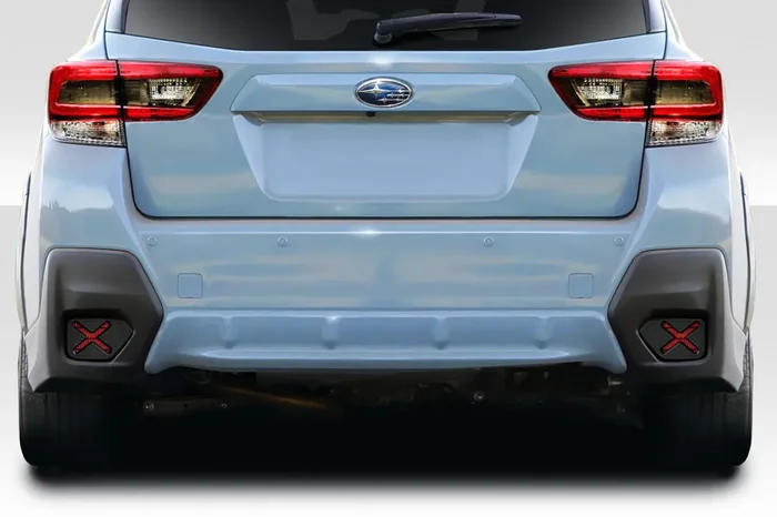 2018-2023 Subaru XV Crosstrek Duraflex Fennec Outdoors Edition V1 Reflector Covers – 2 Piece