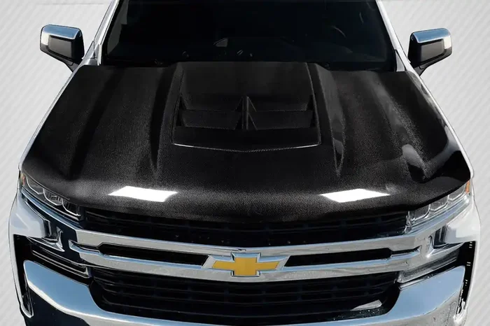2019-2023 Chevrolet Silverado 1500 Carbon Creations ZL1 Look Hood – 1 Piece