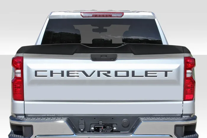 2019-2023 Chevrolet Silverado Duraflex Tornado Rear Tailgate Wing Spoiler – 3 Pieces