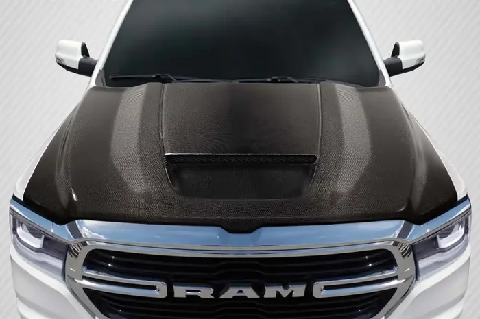 2019-2023 Dodge Ram 1500 Carbon Creations SRT Ram Air Hood – 1 Piece