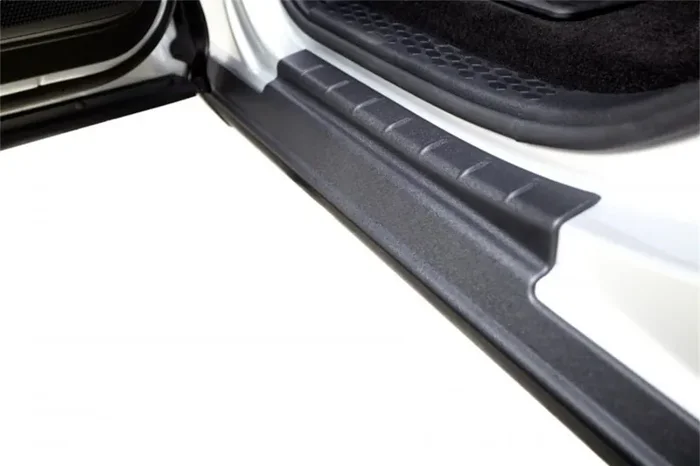 2019-2023 Ford Ranger SuperCrew Bushwacker Black Trail Armor Rocker Panels | 14099