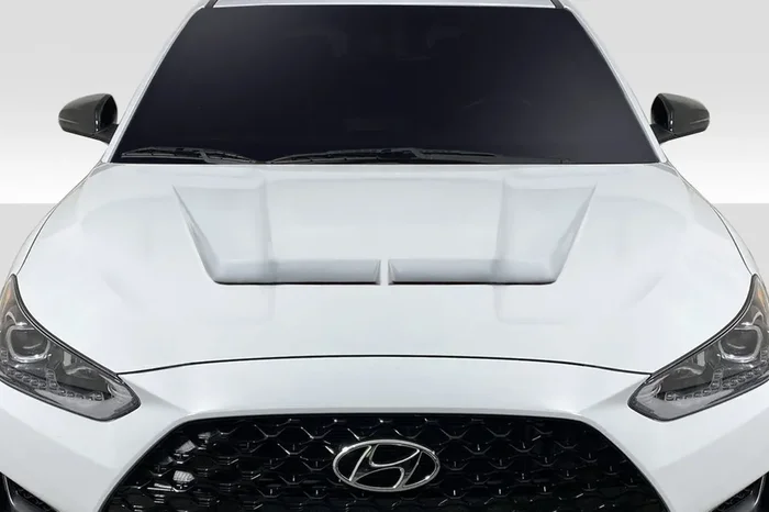 2019-2023 Hyundai Veloster Duraflex J Speed Hood – 1 Piece
