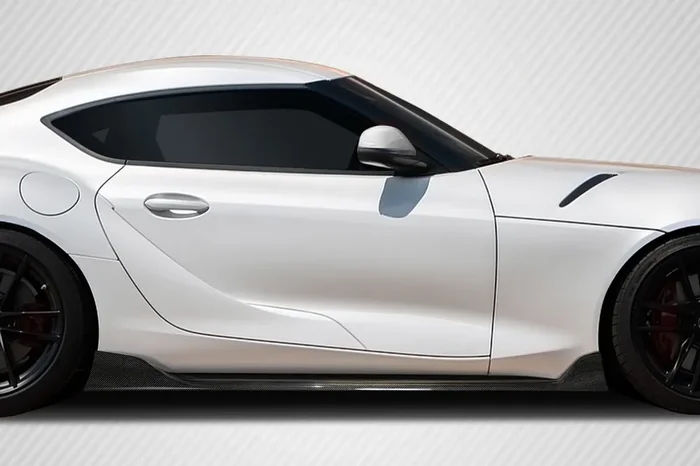 2019-2023 Toyota Supra A90 Carbon Creations AG Design Side Skirt Splitters – 2 Piece