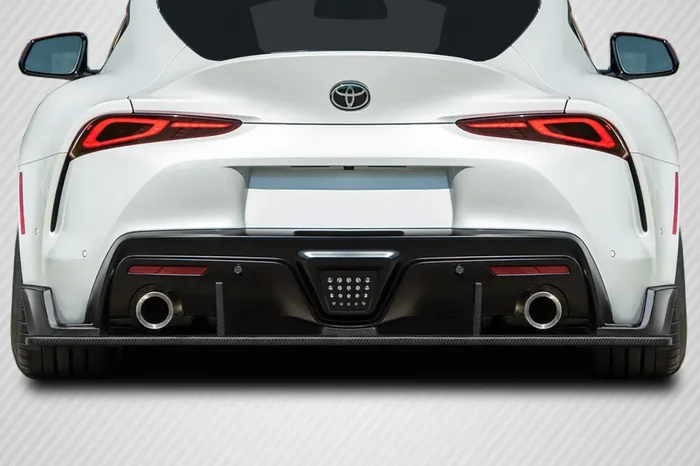 2019-2023 Toyota Supra A90 Carbon Creations J Sport Rear Diffuser – 5 Pieces
