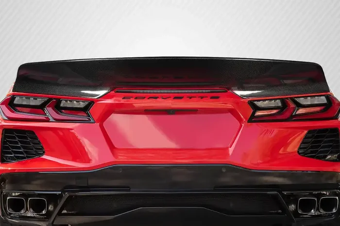 2020-2023 Chevrolet Corvette C8 Carbon Creations Duckbill Rear Wing Spoiler – 1 Piece