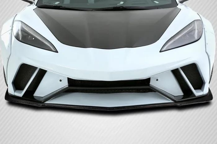 2020-2023 Chevrolet Corvette C8 Carbon Creations Gran Veloce Front Lip Spoiler Air Dam – 1 Piece