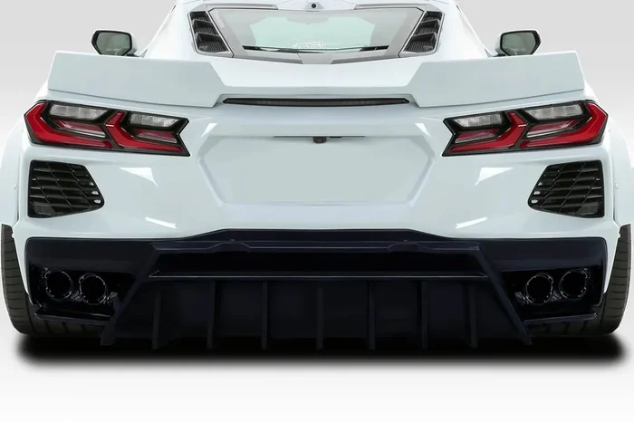 2020-2023 Chevrolet Corvette C8 Duraflex Gran Veloce Rear Diffuser – 1 Piece