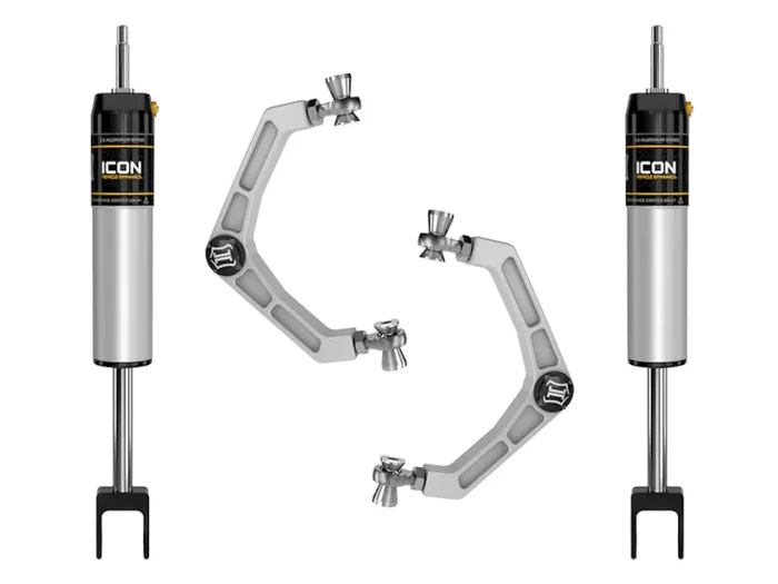 2020-UP GM HD 0-2″ LIFT INTERNAL RESERVOIR SHOCK SYSTEM WITH BILLET UCA
