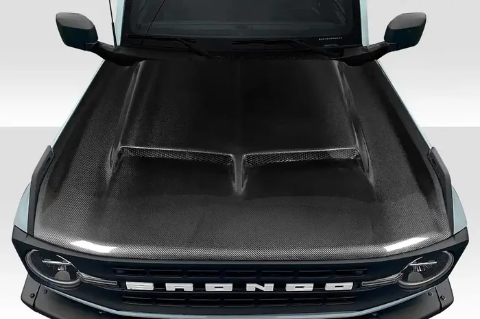 2021-2023 Ford Bronco Carbon Creations GT500 Hood – 1 Piece