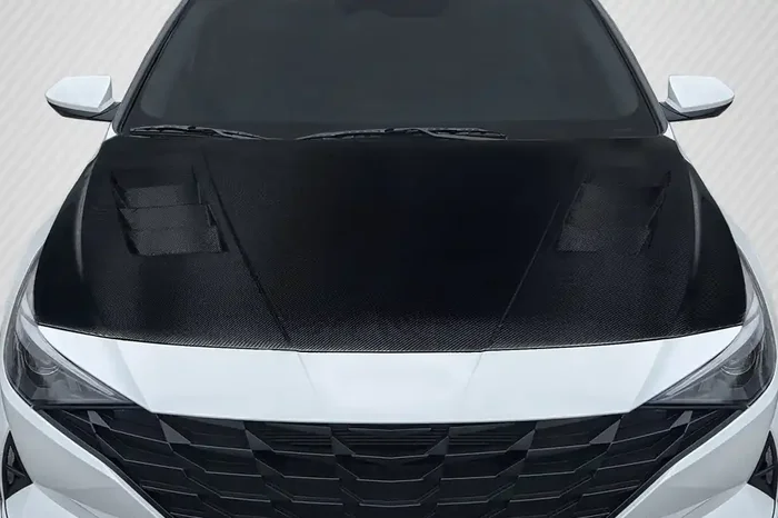 2021-2023 Hyundai Elantra Carbon Creations Kima Hood – 1 Piece