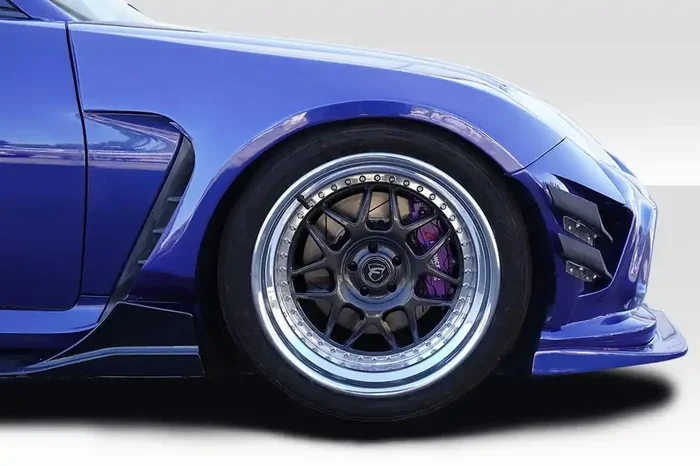 2022-2023 Toyota GR86 / Subaru BRZ Duraflex GT Competition Wide Body Front Fender Flares ( For use with GT Competition front bumper 118651) – 4 Pieces
