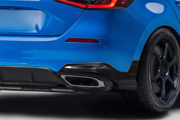 2022-2024 Honda Civic Carbon Creations Merella Rear Lip Add on Spoilers – 2 Pieces