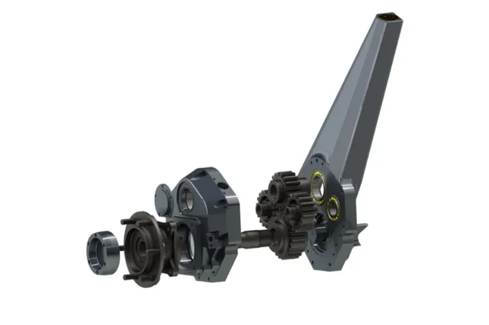 21-24 Ford Bronco 74Weld 4-Gear Portal Axle Kit for Single Shear Steering | 4G-1.22-Ford Bronco-SET