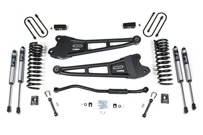 3 Inch Lift Kit w/ Radius Arm – Ram 3500 (13-18) 4WD – Diesel BDS1622FS