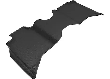 3D Mats 19-24 dodge ram 3500 crew cab bench seats kagu floorliner row 2 black