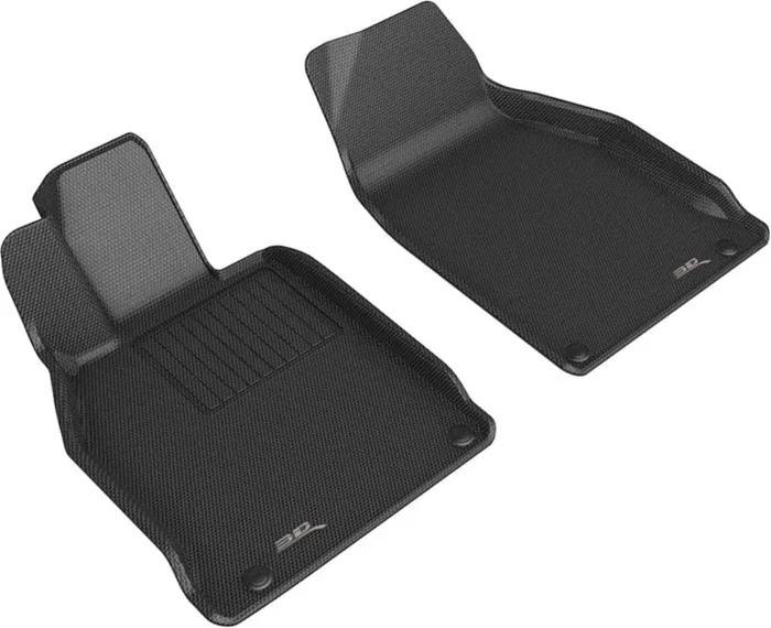3D MAXpider 12-19 Porsche 911 Conv/S/4/4S/GTS/Targa/Turbo/T/GTZ Kagu 1st Row Floormat – Black