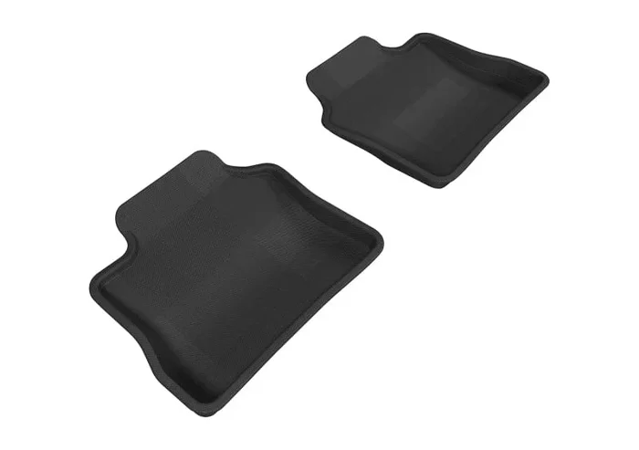 3D MAXpider 2010-2016 Porsche Panamera Kagu 2nd Row Floormats – Gray