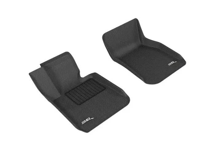 3D MAXpider 2012-2019 BMW 3 Series F30/F34 Kagu 1st Row Floormat – Black