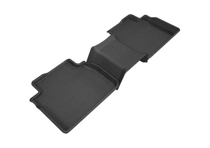 3D MAXpider 2018-2020 Toyota Camry Kagu 2nd Row Floormats – Black