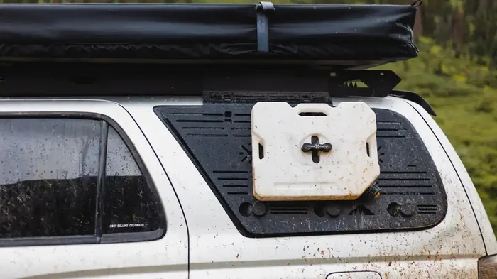 3rd Gen 4Runner Window Panel Driver Black Powder Coat 511540
