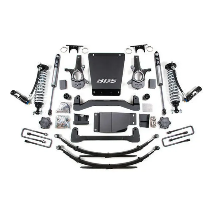 4 Inch Lift Kit – FOX 2.5 Coil-Over – Chevy Silverado or GMC Sierra 1500 (07-13) 4WD BDS185FDSC