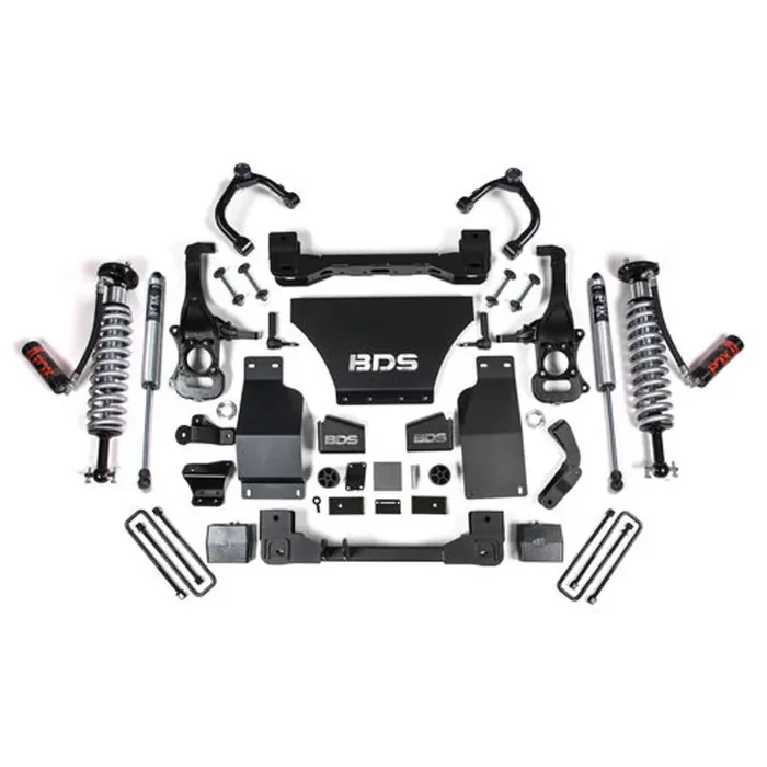 4 Inch Lift Kit – FOX 2.5 Coil-Over – Chevy Trail Boss or GMC AT4 1500 (19-22) 4WD – Gas BDS1805F