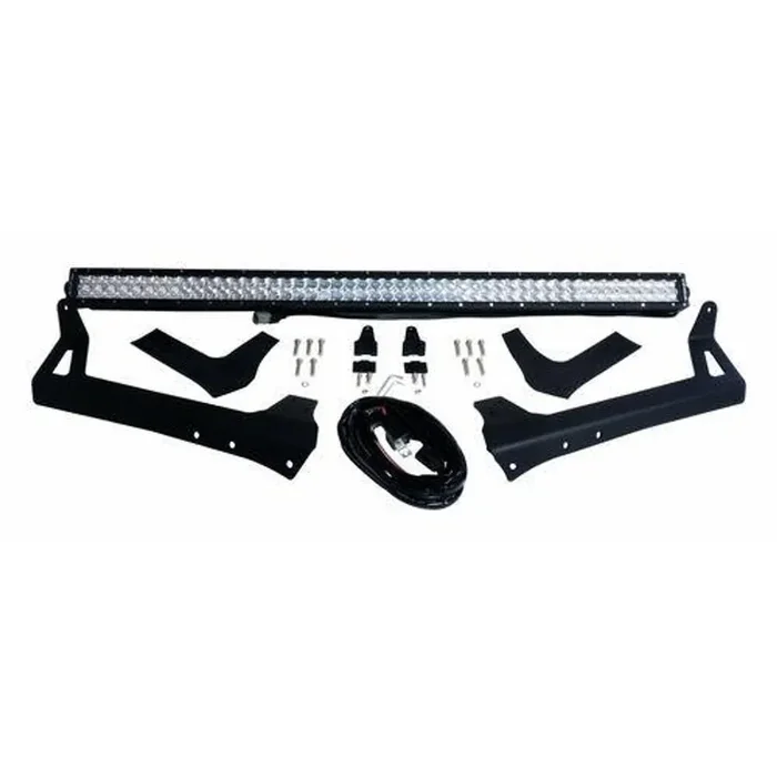 50″ LED Light Bar and Windshield Bracket Kit for 2007-2018 Jeep JK Wrangler