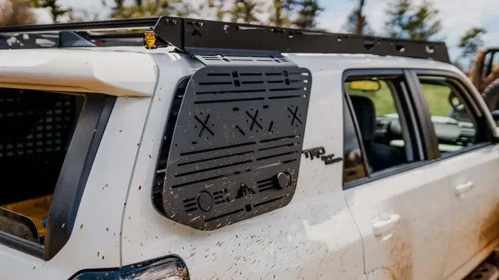 5th Gen 4Runner Window Panel Driver Black Powder Coat 512540