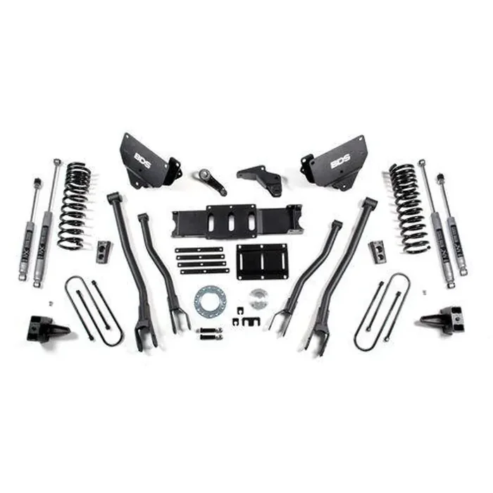 6 Inch Lift Kit w/ 4-Link – Ram 3500 (13-18) 4WD – Diesel BDS1782FS