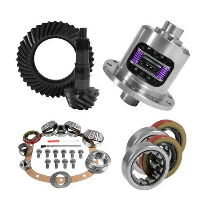 7.5″ GM 3.73 Rear Ring & Pinion, Install Kit, 26spl Posi, 2.25″ Axle Bearings