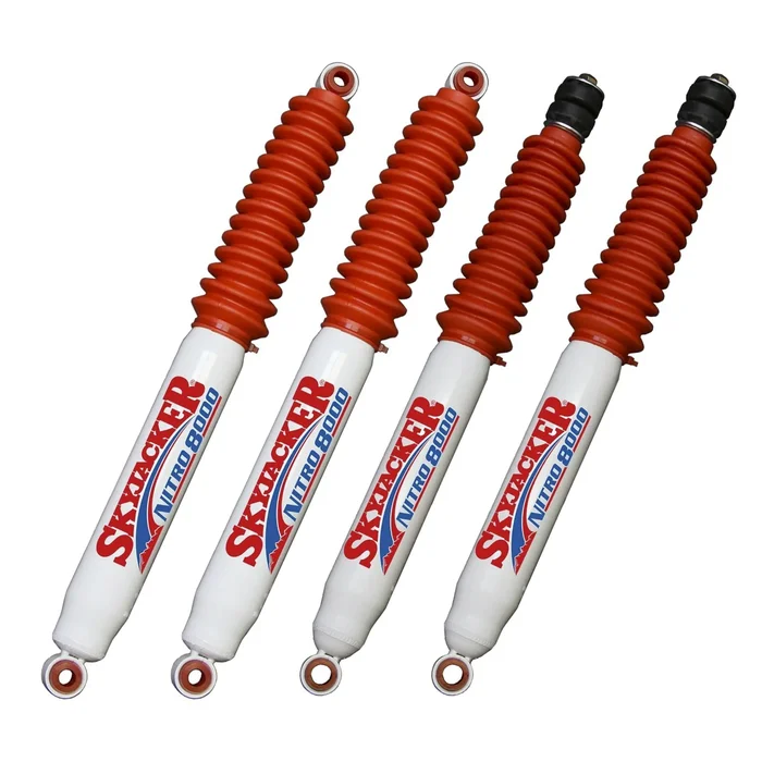 70-76 Ford F-150 4WD 1.5-4″ Front, 1.5-2″ Rear Lift Skyjacker Nitro Shocks
