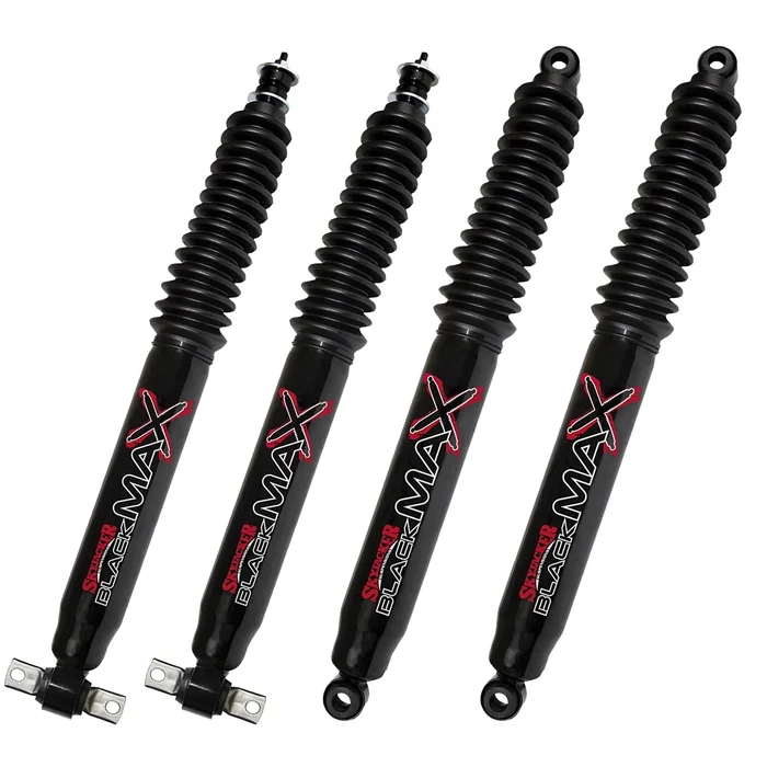 79-92 Dodge Ram D50 Mini 2WD 1-2″ Fr 0-2″ Rear Lift Skyjacker Black MAX Shocks