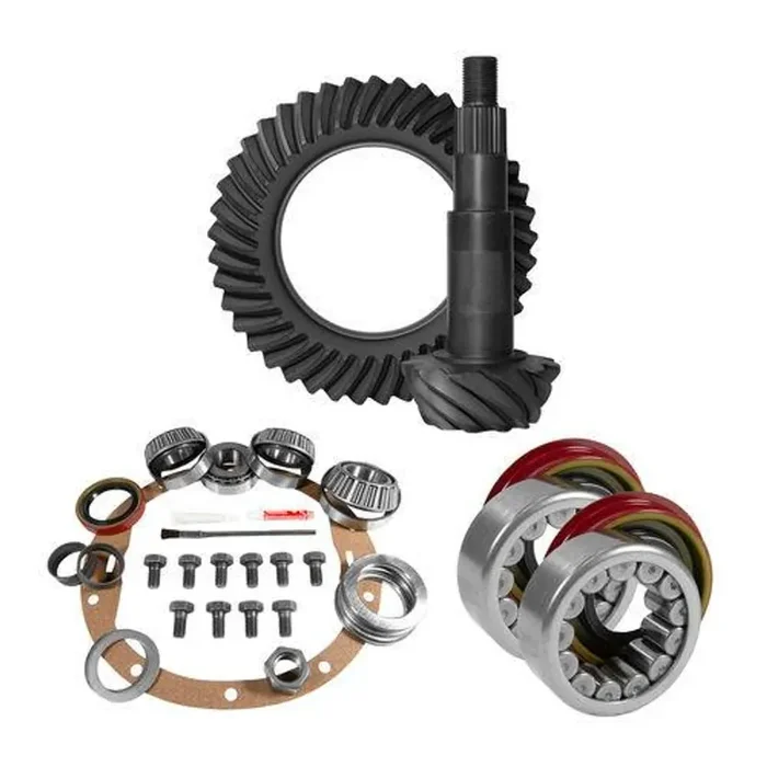 8.5″ GM 4.56 Rear Ring & Pinion, Install Kit, Axle Bearings, 1.625″ Case Journal