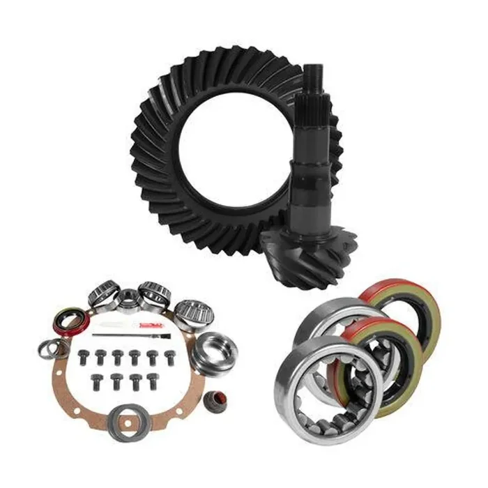 8.8″ Ford 3.31 Rear Ring & Pinion, Install Kit, 2.53″ OD Axle Bearings & Seals