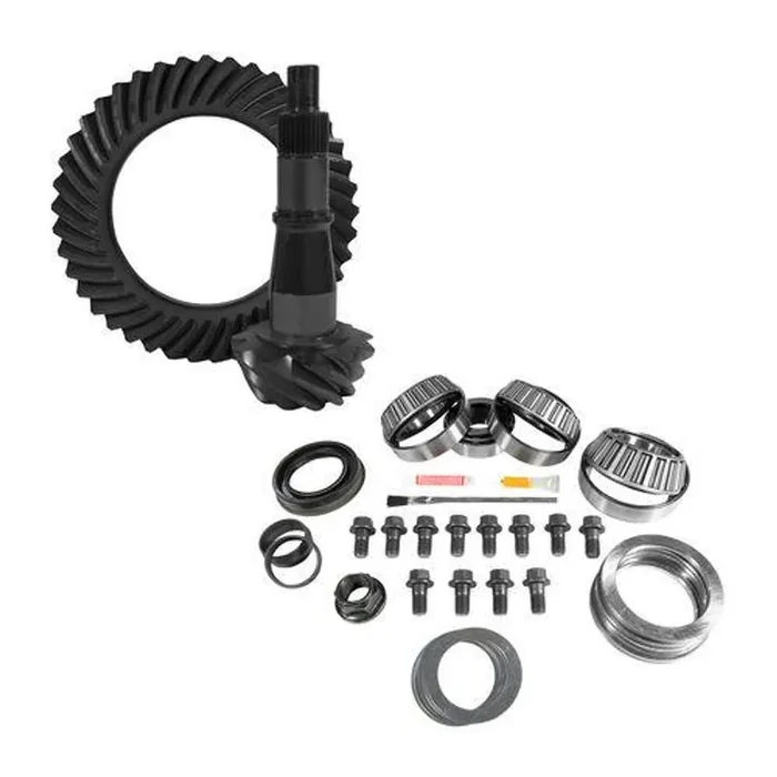 9.5″ GM 4.56 Rear Ring & Pinion, Install Kit, Axle Bearings & Seals