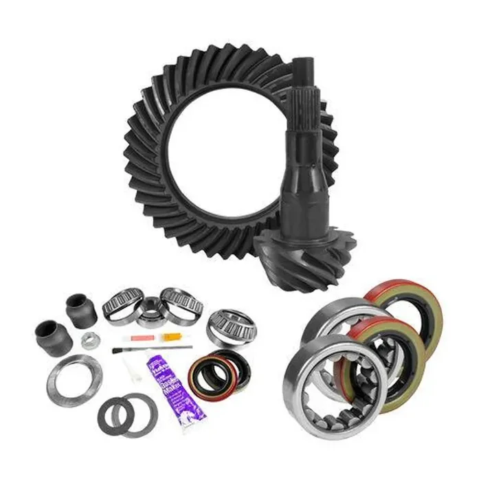 9.75″ Ford 3.73 Rear Ring & Pinion, Install Kit, 2.53″ OD Axle Bearings & Seal