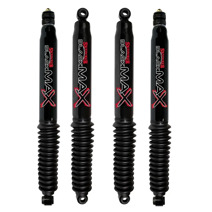 94-01 Dodge Ram 1500 4WD 2-3″ Fr 1-5″ Rear Lift Skyjacker Black MAX Shocks