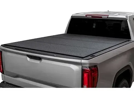 Access Bed Covers 19-c silverado/sierra 1500 6.6ft(w/o bedside storage box)black diamond mist lomax folding hard cover