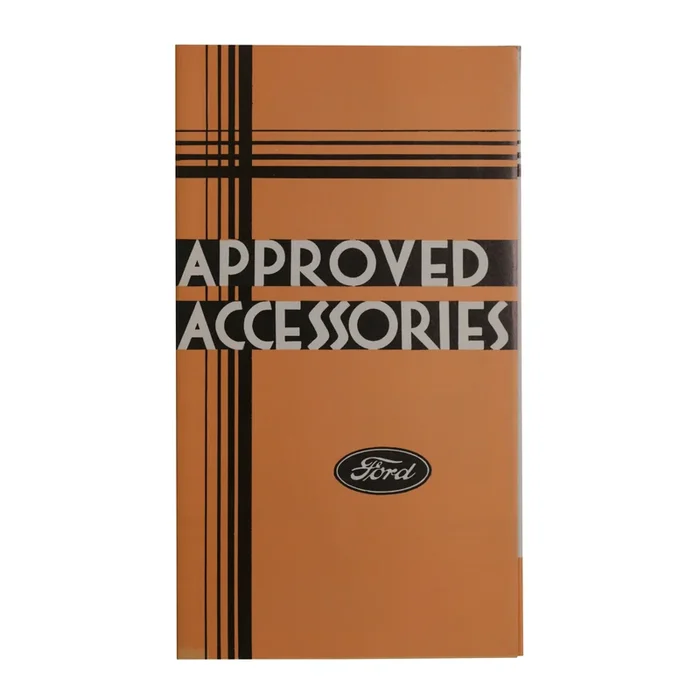 Accessories Brochure • 1933 Ford