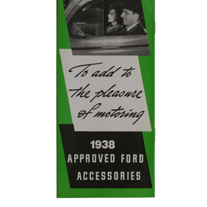 Accessories Brochure • 1938 Ford