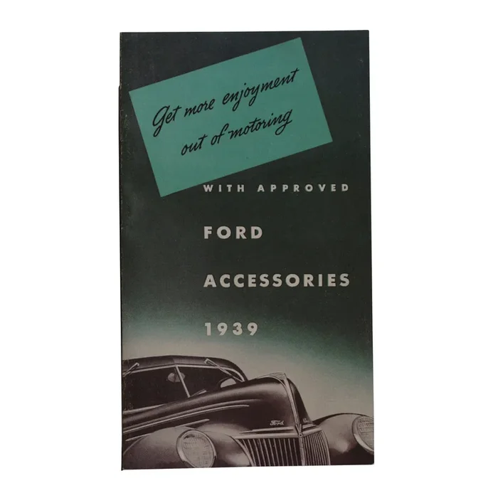 Accessories Brochure • 1939 Ford