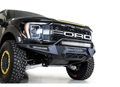 Addictive Desert 21-c ford raptor honeybadger front bumpertop hoop hammer black powdercoat finsh
