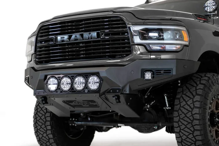 Addictive Desert Designs 19-21 Ram 2500/3500 Bomber Front Bumper (Rigid) – F560014110103